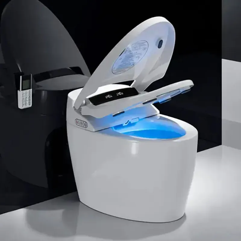 Japanse Mode Automatische Sensor Flush Badkamer Een Stuk Intelligente Wc Commode Slimme Wc Wc Bidet Kom