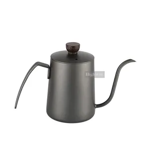高品质Lfgb黑色绘画倒在设备设置泡茶冷滴漏式咖啡鹅颈滴壶咖啡和茶