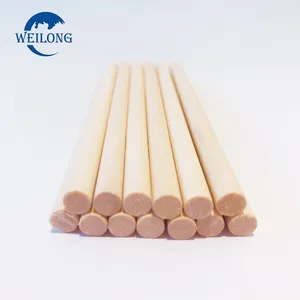 Customized Birch Disposable 30 Mm Unfinished Wooden Round Stick Of Head Stir Coffee