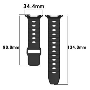 FORWELLENY tout nouveau <span class=keywords><strong>bracelet</strong></span> de montre intelligente en silicone pour Samsung <span class=keywords><strong>Galaxy</strong></span> <span class=keywords><strong>Watch</strong></span> Ultra 47mm ceinture de montre - Product Image 4