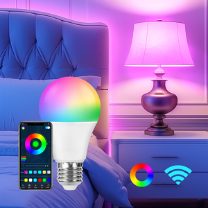 Bombilla LED A19 de Venta Caliente con Control Remoto WiFi, Tecnología de Ahorro de Energía, Base E26, Ajuste de Brillo Moderno - Product Image 1