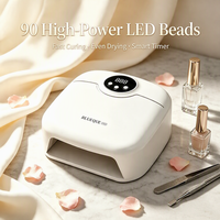 Lampe à ongles UV LED 90 LED, commande en gros, séchage rapide, écran LCD, OEM