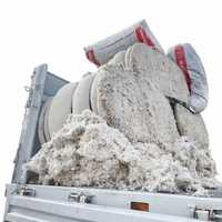 Coton brut industriel non traité, textile en fibres, fil pour filature, tissu pour tissage, non-tissé, robuste, export, origine TR, marque personnalisée