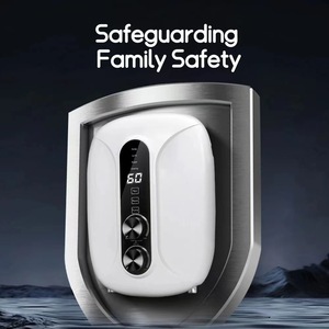 <span class=keywords><strong>Chauffe</strong></span>-<span class=keywords><strong>eau</strong></span> électrique mural instantané, petit modèle domestique, chauffage rapide direct X1, double bouton, surpression constante - Product Image 4