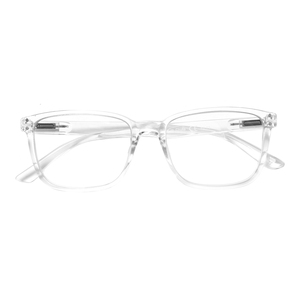Lunettes de lecture carrées personnalisées d'usine, <span class=keywords><strong>pas</strong></span> chères, tendance, de haute qualité, avec charnières à ressort, <span class=keywords><strong>verres</strong></span> transparents anti-lumière bleue, pour hommes et femmes - Product Image 6