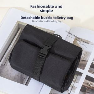 Fashion Polyester Zipper Large Capacity Buckle Folding for Bag with Hook Hanging for Men's and Women's Business Trip - Product Image 4