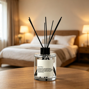Coffret Cadeau Diffuseur d'Arômes Premium Longue Durée Noir pour Maison et Hôtel avec Emballage Personnalisé et Huile pour Diffuseur à Bâtonnets - Product Image 5