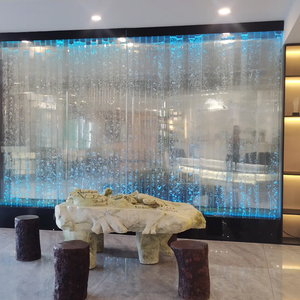 Custom Modern Water Bubble Room Divider for Hotels Waterproof Acrylic <strong>Panel</strong> Engineering Entrance Screen Partition Wall - Product Image 2