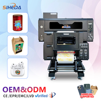 Printer UV DTF Hot Stamping Roll to Roll Profesional Berkinerja Tinggi 30cm untuk Pembuatan Kerajinan Hadiah dan Logo Merek