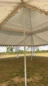 Carpa de Lujo de Múltiples Niveles con Cortinas Doradas para Bodas, Eventos y Jardines - Product Image 3