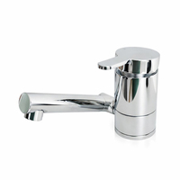 Robinet de cuisine moderne pliable, mitigeur monocommande eau chaude/froide, cartouche céramique 35 mm pour camping-car, OEM, acier inoxydable
