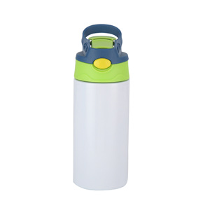 Wholesale new 304 stainless steel children's insulated cups outdoor portable <b>hand</b> held straight tube water bottles - Product Image 6