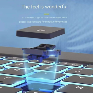 Penjualan laris nirkabel Mini Universal untuk Keyboard <span class=keywords><strong>Bluetooth</strong></span> Tablet baru dan Keyboard kompatibel dengan ponsel - Product Image 4