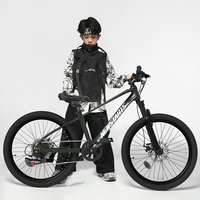 Vélo de montagne pour enfants de 8 à 15 ans, garçons et filles, 7 vitesses, ultra-léger, vélo junior/adolescent