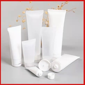 Soins de la peau Pe Nettoyant pour le visage Squeeze Bottle Hand Empty Container Soft Cosmetic Tube Packaging Lotion Eye Cream Plastic Tube - Product Image 2