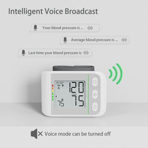 เครื่องวัดความดันโลหิตที่ข้อมือทางการแพทย์ใช้กับอุปกรณ์ดูแลสุขภาพที่ใช้ในครัวเรือนได้รับการรับรองจาก CE MDR - Product Image 5
