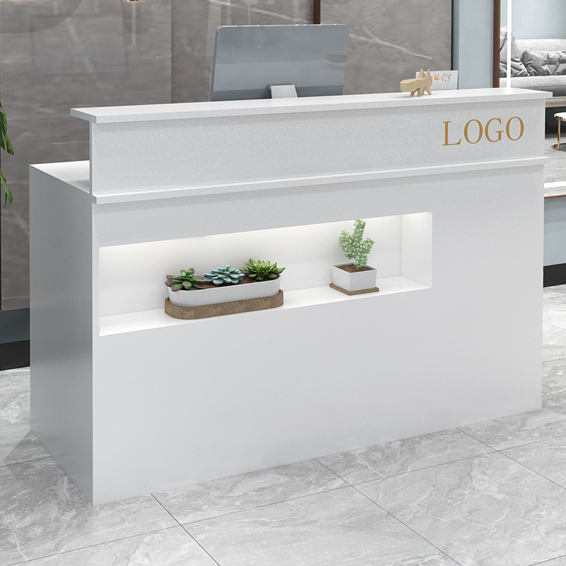 Modern Boutique Clothes Store Cashier Desk
