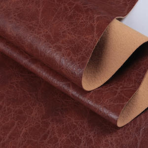 <span class=keywords><strong>Simili</strong></span> <span class=keywords><strong>cuir</strong></span> synthétique PVC semi-PU effet craquelé vintage 1,0 mm résistant à l'abrasion pour sacs et ceintures pour femmes F590HB - Product Image 2