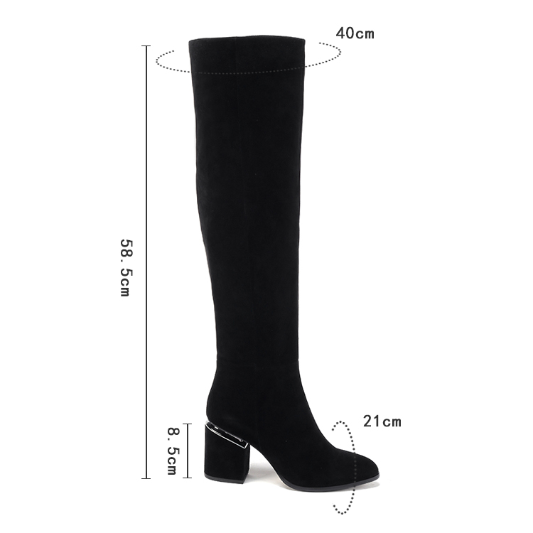 Новые модные заводские цены, женские бархатные кожаные длинные женские сапоги, зимние сапоги для женщин