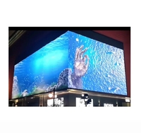 Panneau publicitaire attrayant pour vitrine, enseigne LED numérique immersive 3D créative, prix usine clé en main, affichage à fort impact