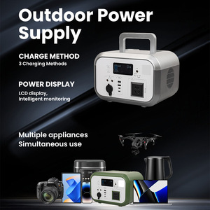 Portable Power Station 600W Pure Sine Wave Lithium Iron Phosphate Battery for Camping Outdoor Emergency Backup - Product Image 3
