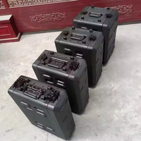 2U 3U 4U 6U 19 \ "étuis de rack d'ampli en plastique léger détachables personnalisés pour amplificateurs de puissance et haut-parleurs équipement de sonorisation audio