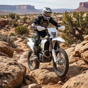 Motocross JHL LX24 NC300 EFI 300cc avec démarrage électrique et au kick, 6 vitesses - Product Image 5