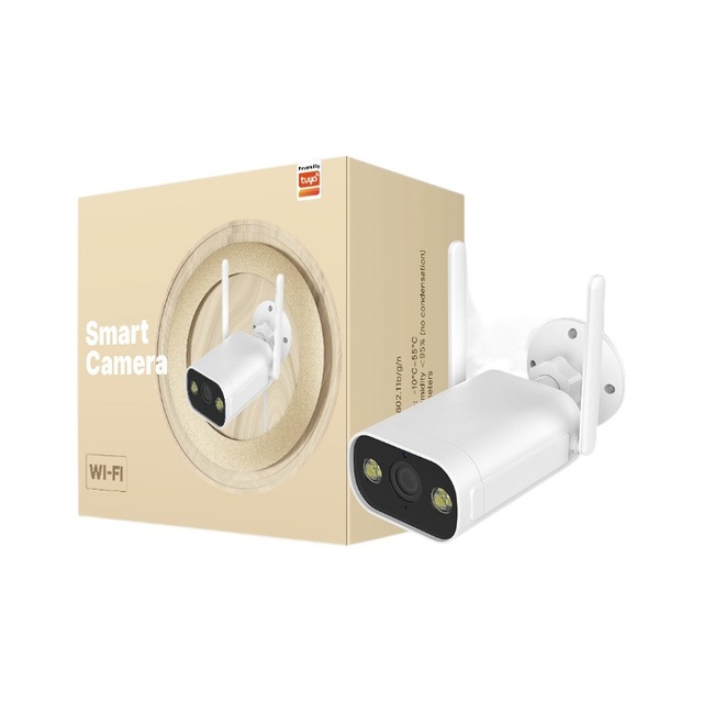 WiFi Google Smart Outdoor Camera 3MP Motion Detection Color Night Vision Two-Way Audio Security Monitor USB Powered Smart Home