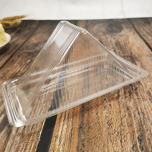 Oem Odm personalizado sándwich triángulo pastel transparente blíster caja desechable para llevar plástico transparente contenedores de comida para mascotas - Product Image 2