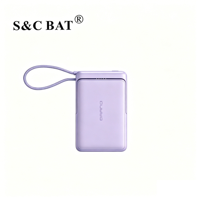 Full Capacity 10000MAH 22.5W Type-C Fast Charging Portable Power Bank with Wireless Charging Magnetic Li-Polymer Battery