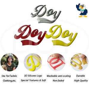 รีดทับด้วยความร้อนแผ่นซิลิโคนสำหรับรีดติดโลโก้ตามสั่ง3D แผ่นยางถ่ายโอนความร้อนสำหรับเสื้อผ้าและกระเป๋า - Product Image 2