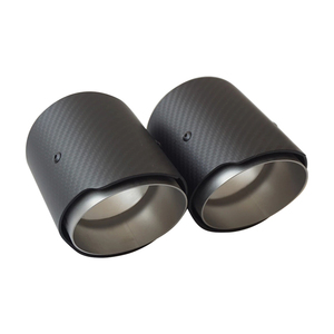 Nhà Máy giá phổ sợi carbon Clamp-on thể thao xe exhaust tip Chất lượng cao ống xả - Product Image 3