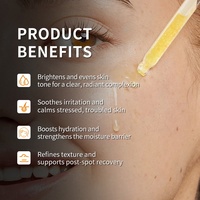 Sérum Visage Anti-Âge Apaisant Éclaircissant Hydratant et Réparateur à l'Acide Kojique, Curcuma, Niacinamide et Squalane Marque Blanche