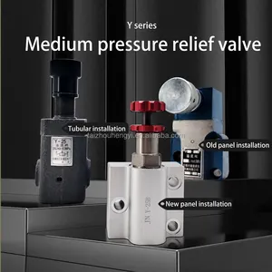 Jiangnan Hydraulic Brand Overflow Valve Y Series Low Pressure Hydraulic Valve
