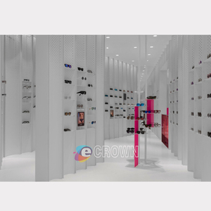 <strong>Luxury</strong> Roofglass Mdf Supplied Eyewear Shop <strong>Prostitution</strong> House Kiosk Eyewear showcase Shop Mdf Store OEM - Product Image 5