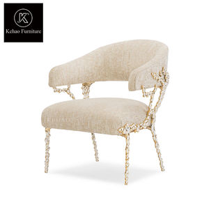 Chaises de salle à manger de style <span class=keywords><strong>scandinave</strong></span>, designers célèbres, chaises de salle à manger en velours <span class=keywords><strong>bleu</strong></span> avec accoudoirs - Product Image 6