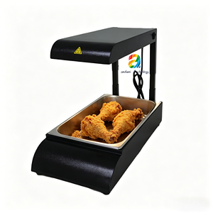 Frittierte Hähnchenschenkel Pommes Frites Frittiertes Essen Wärmehaltesystem Präzise Temperaturkontrolle Beste Geschmacksqualität Restaurant - Product Image 1