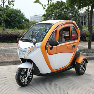 Electric Tricycle Closed <b>2</b> Seater <b>Passenger</b> Electric Vehicle For Daily Commute - Product Image 1