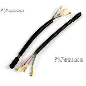 Adaptador de cable de luz de señal de giro, conectores de enchufe de cableado de indicador de 3 pines para <span class=keywords><strong>Honda</strong></span> <span class=keywords><strong>CBR</strong></span> <span class=keywords><strong>600RR</strong></span> 1000RR CBR600RR CBR1000RR 2003-2014 - Product Image 4