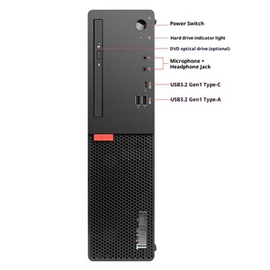 สินค้าใหม่แกะกล่อง Intel Core <span class=keywords><strong>I3</strong></span>/i5/i7 รุ่นที่ 12 แรม 8GB SSD 512GB คอมพิวเตอร์ตั้งโต๊ะ <span class=keywords><strong>Lenovo</strong></span> ThinkCentre M760E - Product Image 3