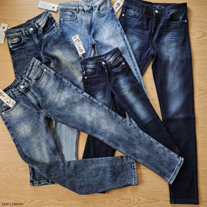 Jeans skinny en denim de marque pour hommes, collection printemps, stock important pour les grossistes au Bangladesh, MOQ 80, FOB 1,80-5,80 $/pièce, unisexe - Product Image 3
