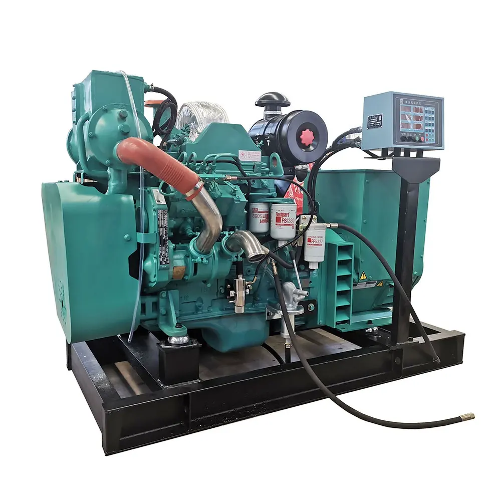 Marine Genset 40kw Power Boat Motor 50kva Marine Diesel Generator Met Cummins 4bta3.9-gm65 Motor