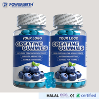 Gummies et Poudre de Créatine Monohydrate pour le Soutien de la Puissance Anaérobie et la Construction Musculaire – Complément Herbal de Santé et Nutrition Sportive