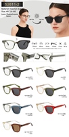 Lunettes de soleil photochromiques TWOOO 52611 pour tous les jours, avec un look transparent en intérieur et une teinte foncée en extérieur, pour les distributeurs de mode mondiaux