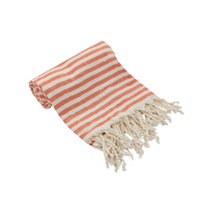 Serviette de plage et de bain 100 % coton, sans sable, à rayures imprimées, pour voyage, camping, sports de plein air - Lavable en machine - Product Image 2