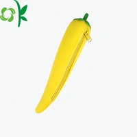 Okokokko — pochette en Silicone pour rangement de stylos, étui à crayons, pour enfants, étudiants, Design piment populaire