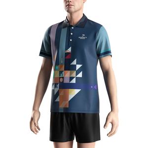 Camiseta Deportiva de Manga Corta Sublimada de Alta Calidad, Diseño de Uniforme de Oficina, Camiseta Polo de Diseñador, Camisa Vintage de Boliche - Product Image 5