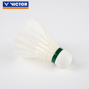 VICTOR GOLD NO.5 - Volantes <span class=keywords><strong>de</strong></span> Bádminton <span class=keywords><strong>de</strong></span> Plumas <span class=keywords><strong>de</strong></span> Pato con Cabeza <span class=keywords><strong>de</strong></span> Corcho Compuesto, Volantes <span class=keywords><strong>de</strong></span> Entrenamiento para Clubes y Partidos Amateur - Product Image 4