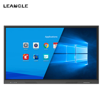 OEM 86 pouces doigt écran tactile spécification emote contrôle pcba prix électronique intelligente tableau interactif tableau blanc avec support