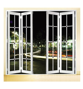 JBD doble acristalamiento puerta bi doble acordeón de vidrio de aluminio <span class=keywords><strong>patio</strong></span> exterior puertas - Product Image 4